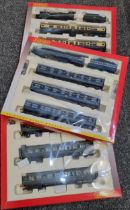 Modern Hornby OO gauge scale model train packs, to include: the Cathedrals Express, Coronation Scot,