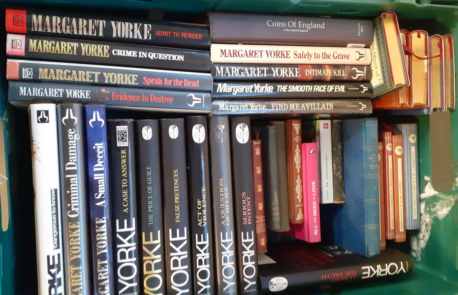 Five boxes of books to include; many Yorke, Margaret and other first editions; 'Cost of Silence' - Image 4 of 8