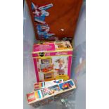 Box of toys to include: Lego 3 Basic Set in original box, Sindy's Electric Magic Cooker in