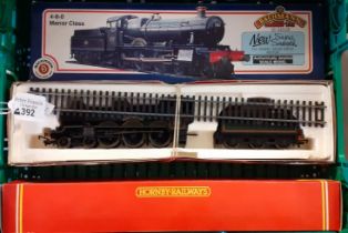 Bachmann Branch -Line OO gauge 4-6-0 Manor Class locomotive in original box together with two Hornby
