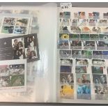 Great Britain collection of U/M mint stamp sets in green Royal Mail stockbook, 1971 - 2000 and a few
