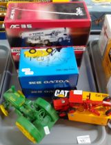 Collection of diecast model and other vehicles, mostly in original boxes to include: Corgi