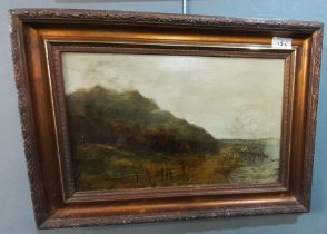 N A Hope (British 19th century), river landscape, signed. Watercolours. 31x46.5cm approx. and