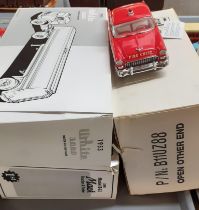 Collection of scale model vehicles, all in original boxes to include: First Gear 1957