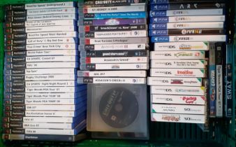 Large collection of 50+ video games to include: Playstation 2, Playstation 3 and 4, Nintendo DS,