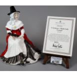 Royal Doulton bone china figurine Y Gymraes - Welsh Lady 'Cariad' HN4816. Original box and COA. (B.