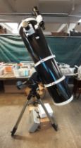 Sky-Watcher telescope on Celestron Advanced GT tripod with lenses and accessories. Diameter 254mm,