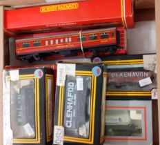 Five boxes of assorted trains and rolling stock, various by Hornby Dublo, Dapol Hornby, Lima,