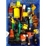 Tray of diecast model and other vehicles in original boxes to include: Corgi, Land Rover, Corgi Ford