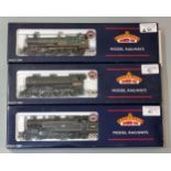 Three Bachman Branch-Line 1:76 scale model locomotives in original boxes to include: 32-877 Fairburn