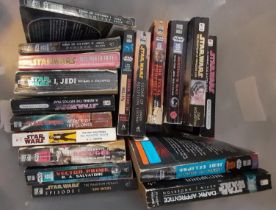 Box of paperback Star Wars books to include: Brooks, Terry; 'Star Wars Episode I: The Phantom