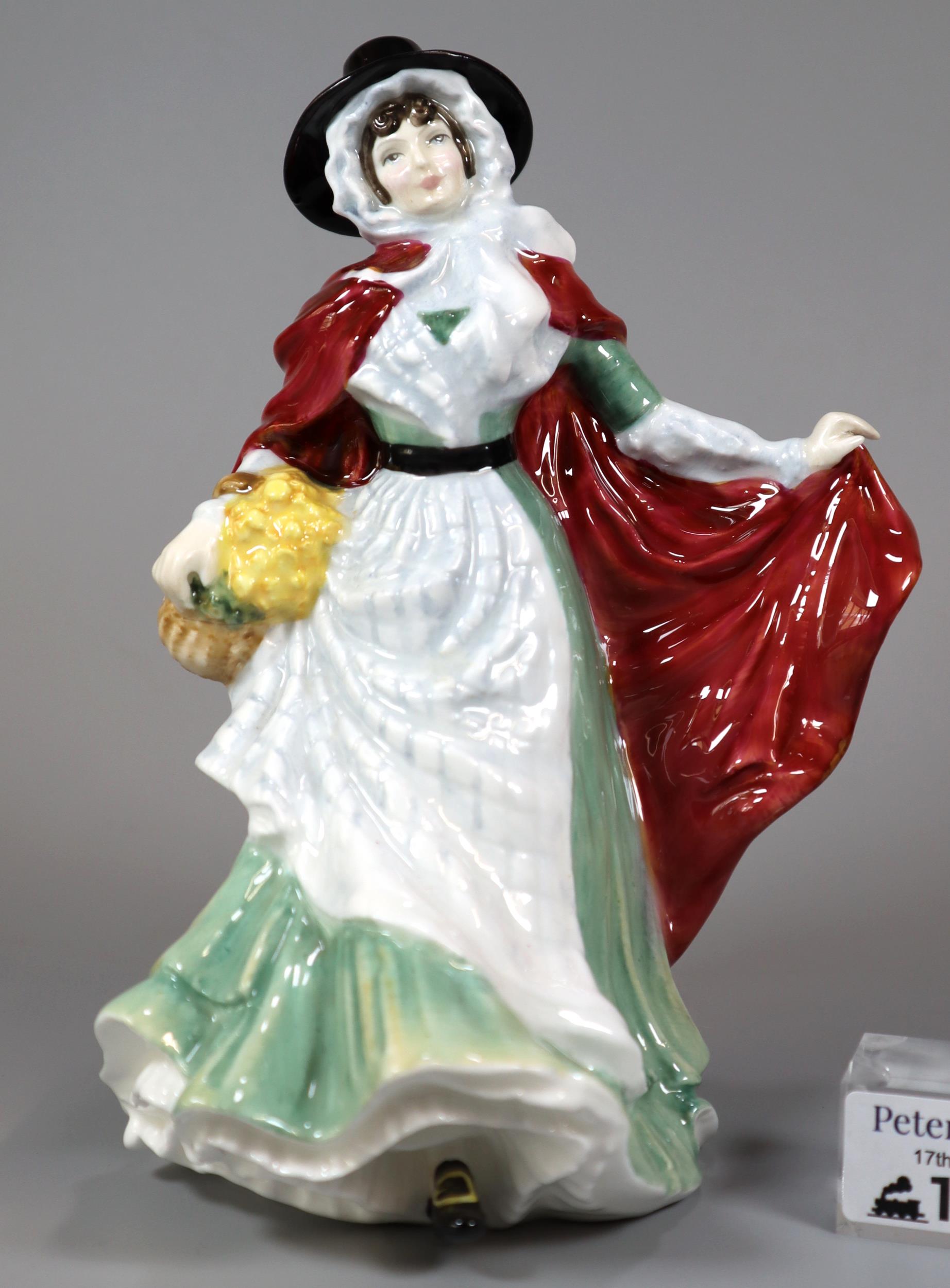 Royal Doulton bone china figurine Ladies of the British Isles 'Wales' HN3630. With original box. (