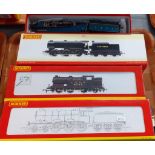 Three Hornby OO gauge locomotives to include: R2320, R2269 and R2343 together with Sir Nigel Gresley