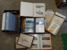 Large and comprehensive collection of photograph albums, mainly depicting vintage and more modern