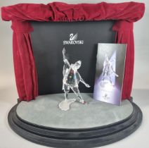 Swarovski crystal 'Masquerade' Pierrot Clown (with original box), together with a Swarovski SCS Home