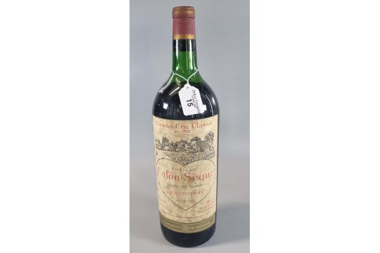 Bottle of Chateaux Calon-Segur Grand Cru Classe Saint-Estephe Medoc, 1970. 150cl. (B.P. 21% + VAT)