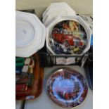 Collection of six Franklin Mint National Fire Museum collectors plates with COA. (B.P. 21% + VAT)