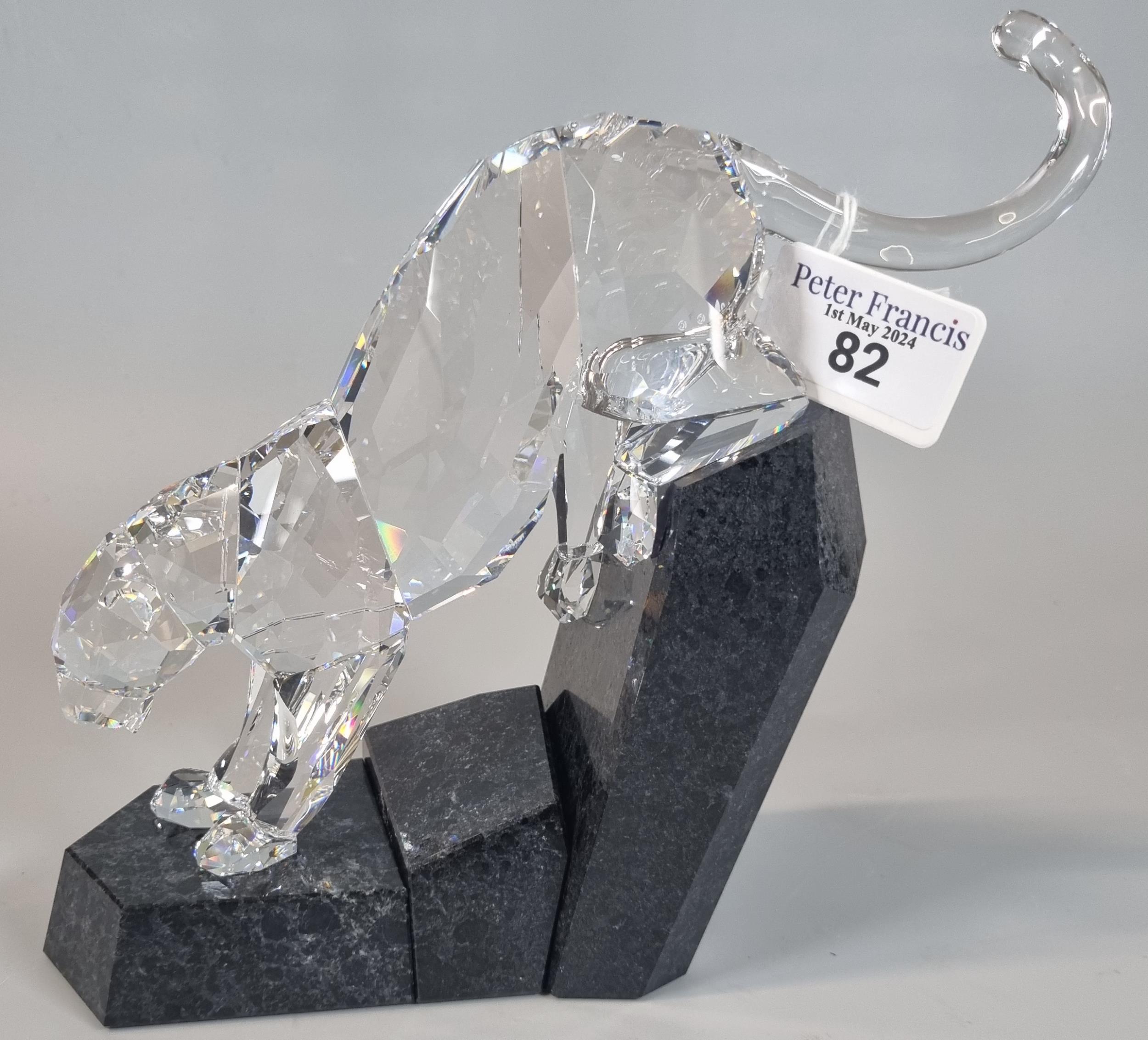 Swarovski crystal Soulmates Collection figurine, Power of Elegance, 'The Untamed and Glamorous