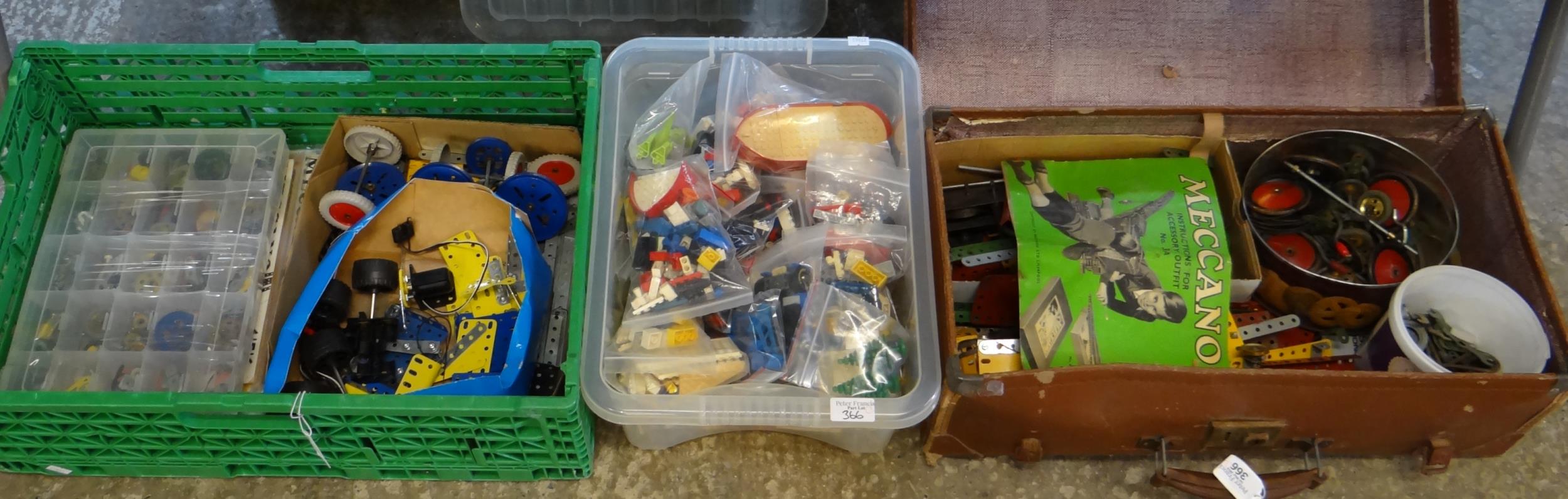 Collection of original vintage Lego to include: figures, wheels, dinosaur, police, taxi, station