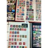 All world collection of stamps in albums and stockbooks. Many 100s of stamps. (B.P. 21% + VAT)