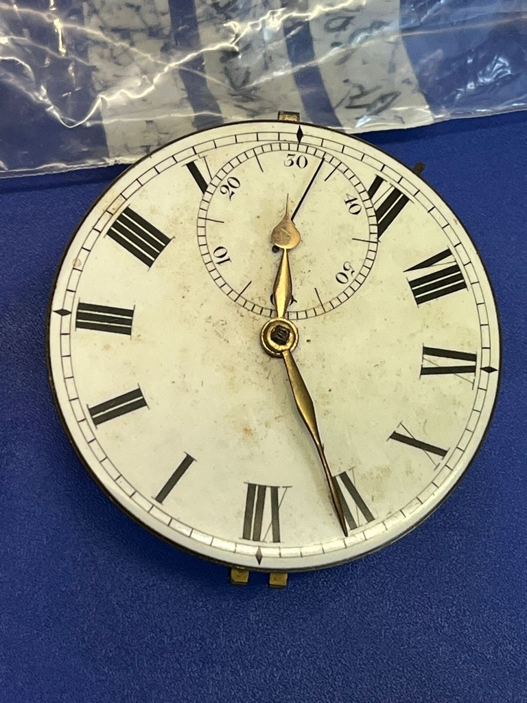 Two 19th century Fusee pocket watch movements only, one marked Robert Roskell of Liverpool, both - Image 9 of 10