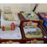 Collection of Classic Heritage 'Penthouse and Pavement' models to include; 'Telephone Box', 'The