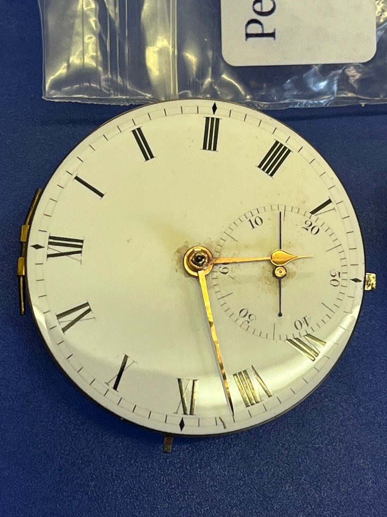 Two 19th century Fusee pocket watch movements only, one marked Robert Roskell of Liverpool, both - Image 10 of 10