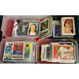 Collection of Trading Cards to include 1970s Football Cards, to include: Peter Hindley, Mike Bailey,