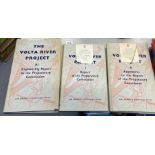 Three volumes, 'The Valta River Project' (African Gold Coast), being Report of the Preparatory