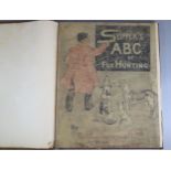 Somerville, E E, M F H, 'Slipper's ABC of foxhunting' with coloured illustrations and portraits