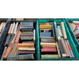 Large collection of various antiquarian and later books including: topographical, antiques, classics