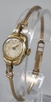 9ct gold Anker ladies wristwatch 14.5g approx. (B.P. 21% + VAT)