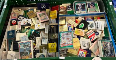 Large collection of matchboxes, some USA Baseball Trading Cards etc. (B.P. 21% + VAT)