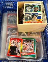 Collection of USA Baseball Trading Cards, to include a complete folder Don Russ Cards, Tom