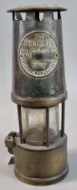 Vintage Miner's lamp by 'The Protector Lamp and Lighting Company. Eccles, Manchester'. (B.P. 21% +