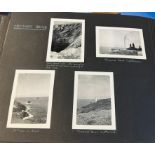 Various albums of family photographs, postcards and newspaper clippings, ephemera. (B.P. 21% + VAT)