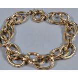 9ct gold multi-link bracelet. 14.8g approx. 19cm long approx. (B.P. 21% + VAT)