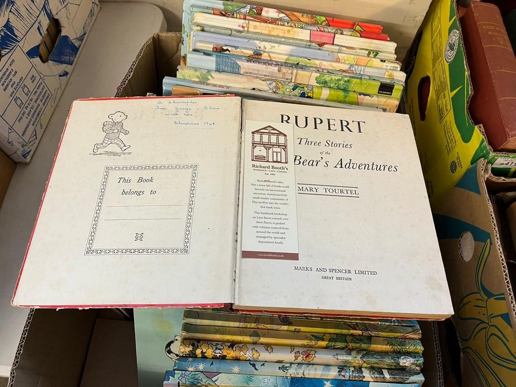 Good collection of Rupert Bear annuals, many from the 1970s and later. One box. (B.P. 21% + VAT) - Image 3 of 3