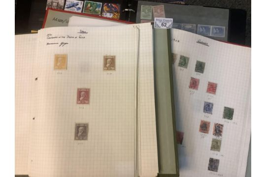 All World A-Z mostly used collection of stamps on pages in seven files. (B.P. 21% + VAT)