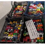 Large collection of playworn toy cars: Hot Wheels, Matchbox, Formula 1 cars etc. (B.P. 21% + VAT)