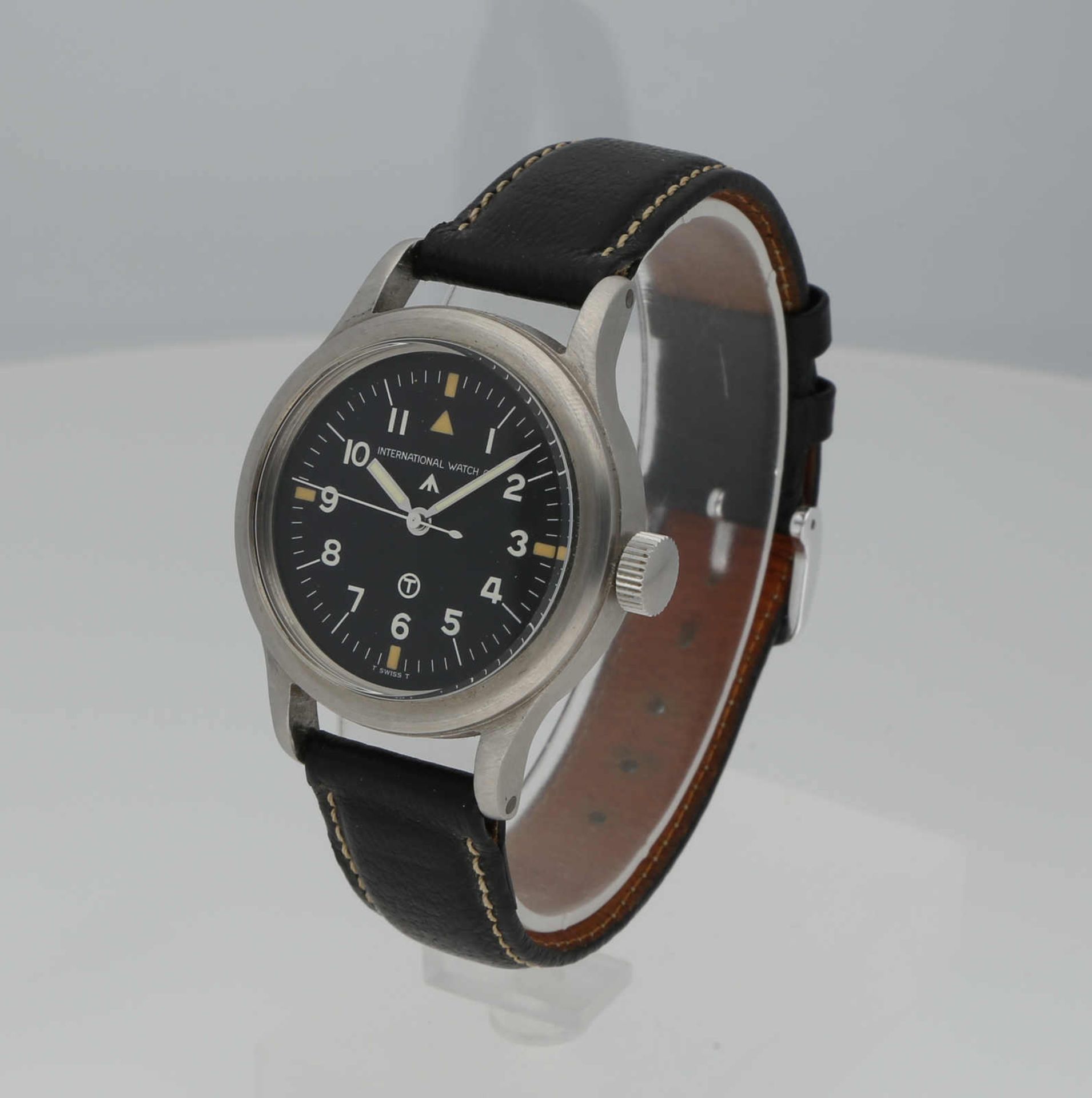 IWC Pilot Mark XI, Edelstahl, Referenz 6B/346, Herstellungsjahr 1952-1950, Durchmesser 36 mm, - Bild 3 aus 7