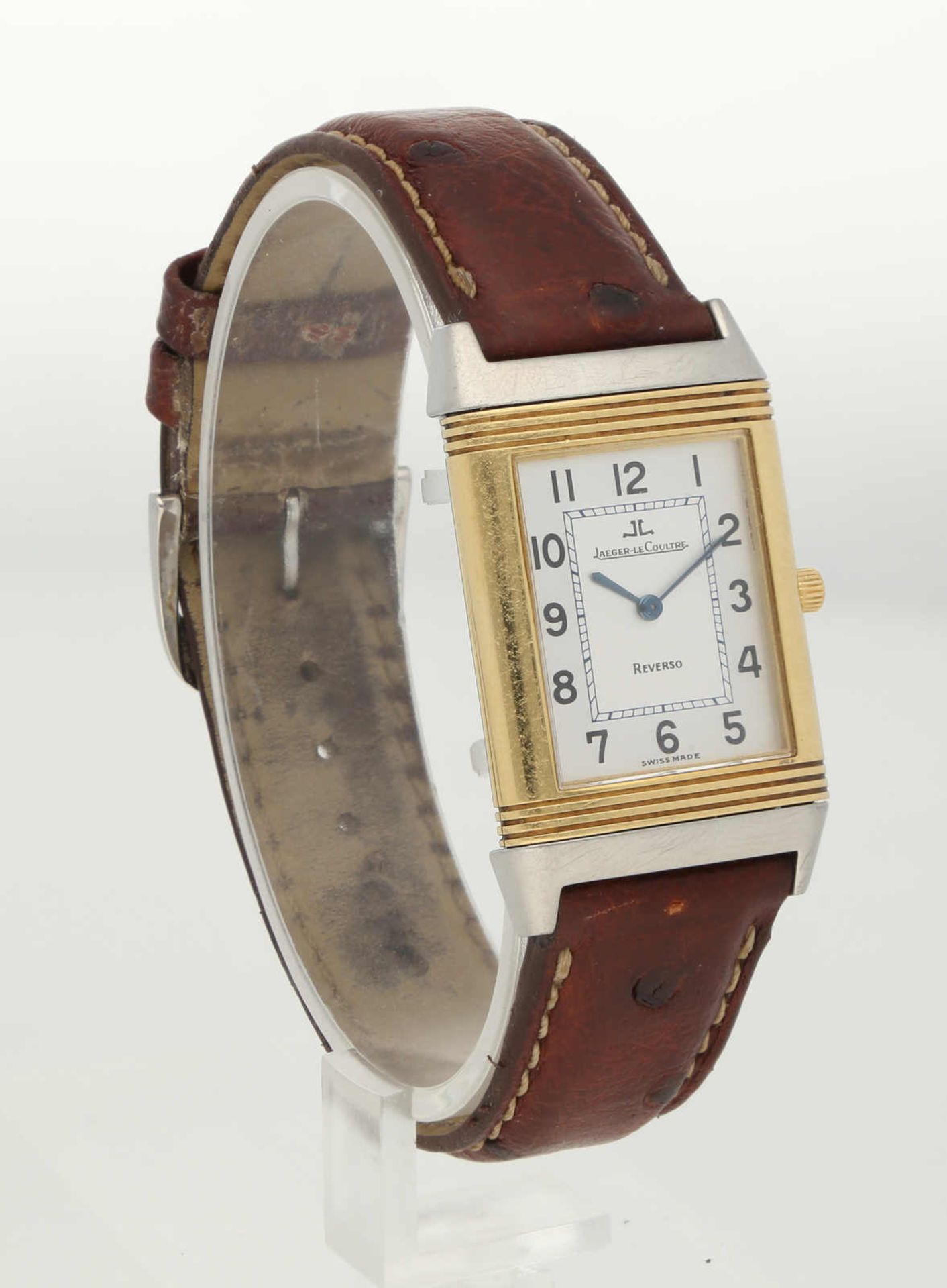 JAEGER LECOULTRE Reverso, Edelstahl/Gelbgold 18K, Referenz 250.540.082, Herstellungsjahr 1995, - Image 3 of 5