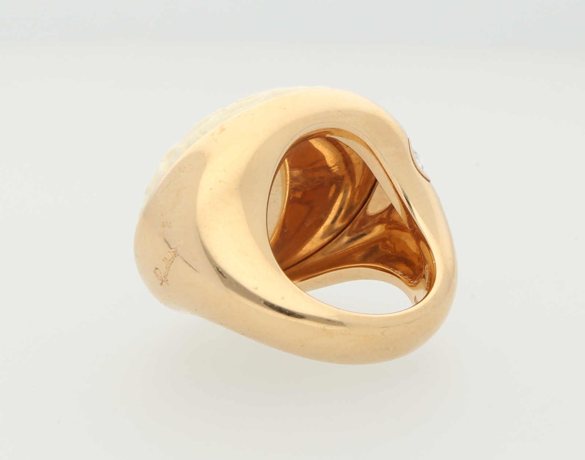 POMELLATO Ring Pomellato Ring aus der "Victoria" Kollektion in Roségold 18K, als Blickfang ein - Bild 3 aus 4