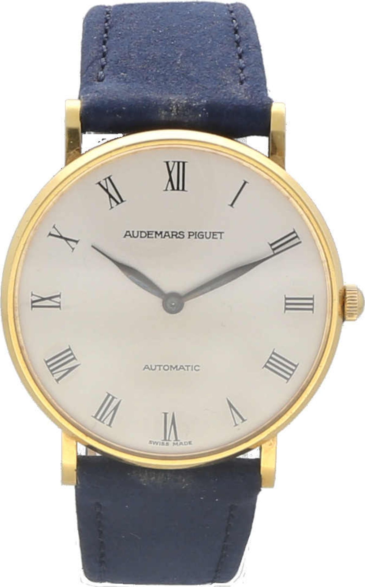 AUDEMARS PIGUET Ultra thin, Gelbgold 18K, Herstellungsjahr ca. 2000, Durchmesser 33 mm, Gehäuse