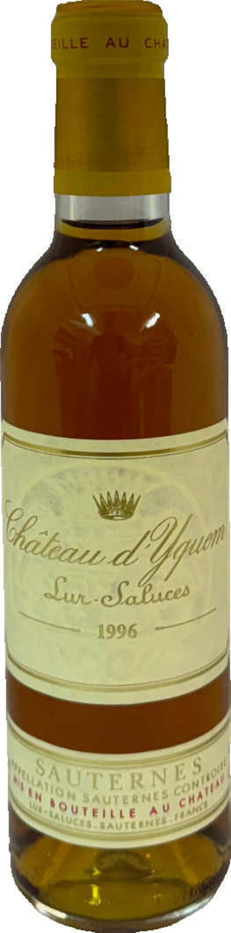 Château d'Yquem, Sauternes, 1er Cru Supérieur Classé 9 Flaschen 0.375l, 1996, OHK ohne Deckel (