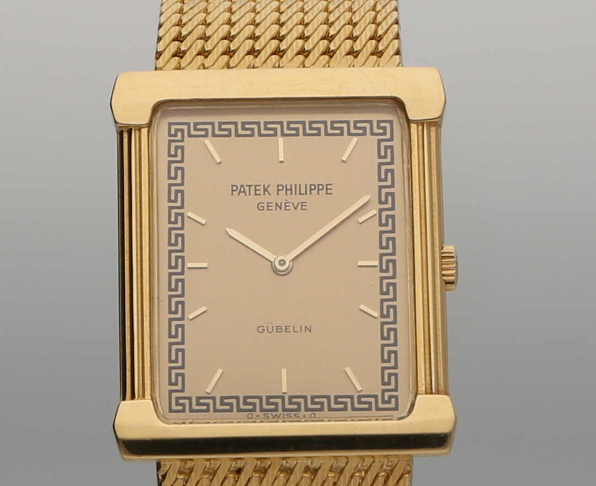 PATEK PHILIPPE Les Grecques Gondolo, Gelbgold 18K, Referenz 3775/1, Herstellungsjahr 1988, - Bild 2 aus 4