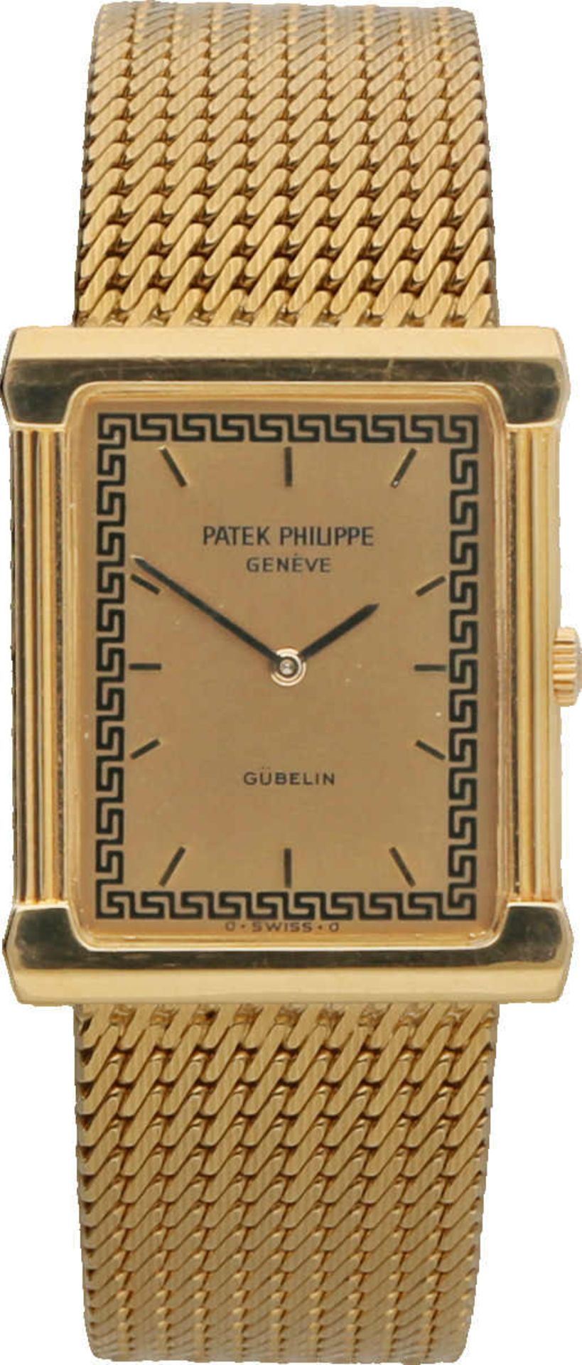 PATEK PHILIPPE Les Grecques Gondolo, Gelbgold 18K, Referenz 3775/1, Herstellungsjahr 1988,