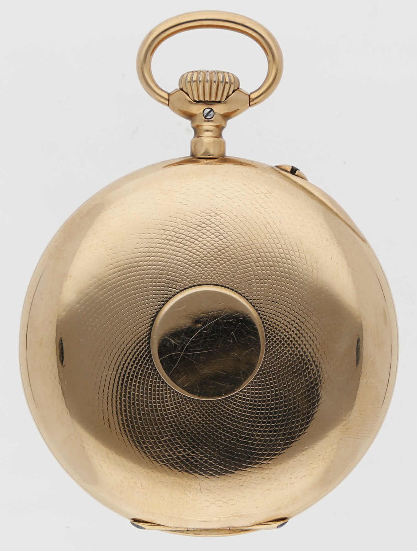 IWC Taschenuhr Lepine, Roségold 18K, Herstellungsjahr 1913, Durchmesser 50,8 mm, Gehäuse Weisses - Bild 2 aus 3