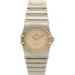 OMEGA Constellation Ladies, Stahl/Gold, Referenz 8951080, Durchmesser 22 mm, Gehäuse Edelstahl/Gold,