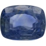 Ungefasster Saphir Ungefasster blauer Saphir unbehandelt von ca. 10,5 ct im antiken Kissenschliff